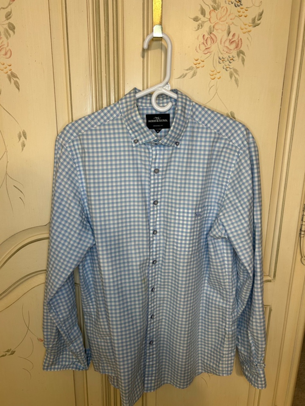 Rodd & Gunn Light Blue Gingham Button-Down Shirt - Men's